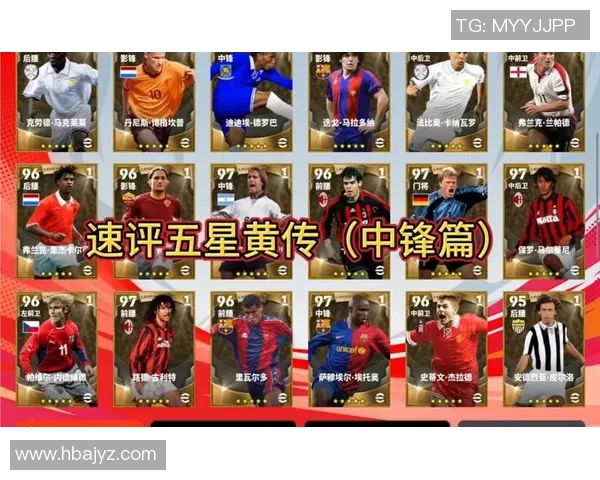 实况足球10百大球星排名盘点 激动人心的足球传奇与巅峰对决